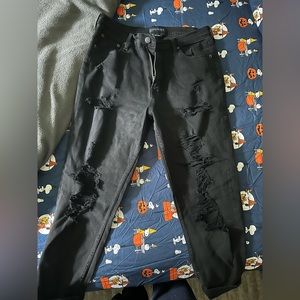 Aeropostale 14 regular mom jeans black